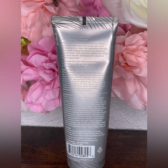 👩🏻 Orlando PITA Play Ampli-tint Color Depositing Hair Mask BRUNETTE - Picture 5 of 11